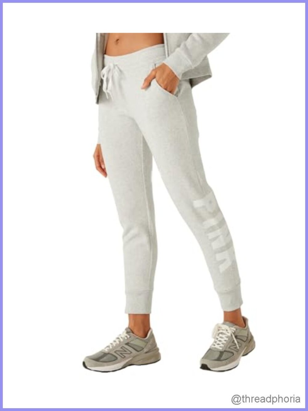 High Rise Fleece Jogger Sweatpants with Pockets